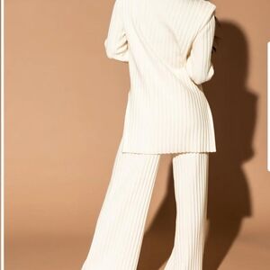 Dressed in LALA Cream Wide Leg Pantsuit